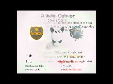 iNation vs NextPlease 29/01/2015 Hitbox Balkan Rising Stars