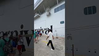 My English on board 🤭    #ship  #shiplife #cruiseship #viralshort #sailingtwins