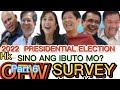 2022 PRESIDENTIAL ELECTION SINO ANG IBUTO MO OFW SURVEY CENTRAL HONGKONG