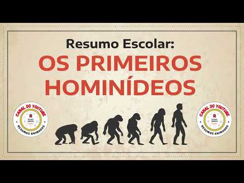 OS PRIMEIROS HOMINÍDEOS | RESUMO ESCOLAR