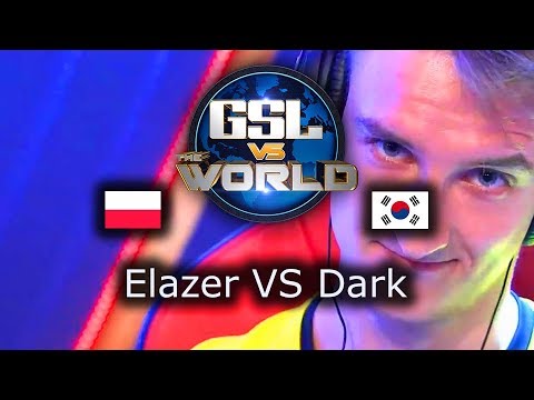 Elazer VS Dark - GSL vs the World 2019 - polski komentarz