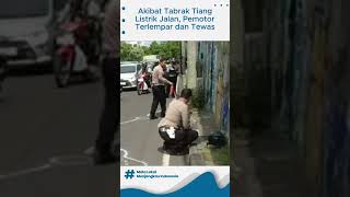 Download lagu PEMOTOR TEWAS TERLEMPAR SEUSAI TABRAK TIANG Listrik di Gunungsari, Mendadak Oleng mp3 Download lagu PEMOTOR TEWAS TERLEMPAR SEUSAI TABRAK TIANG Listrik di Gunungsari, Mendadak Oleng mp3