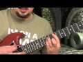 Metallica Guitar Lesson - Seek and Destroy part 2 ...