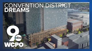 Plans released for reimagined downtown Cincinnati convention district