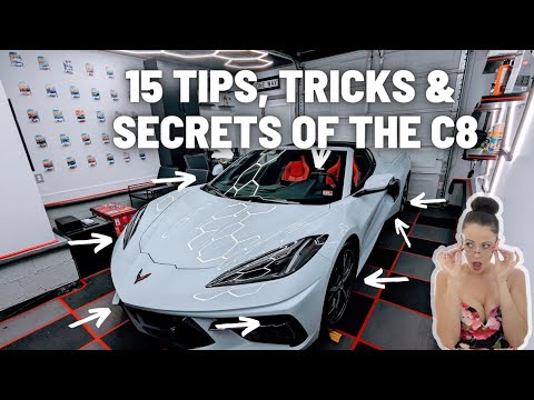 15 TIPS AND SECRETS OF THE C8 CORVETTE. I WAS ONLY AWARE OF 9 OF THEM!