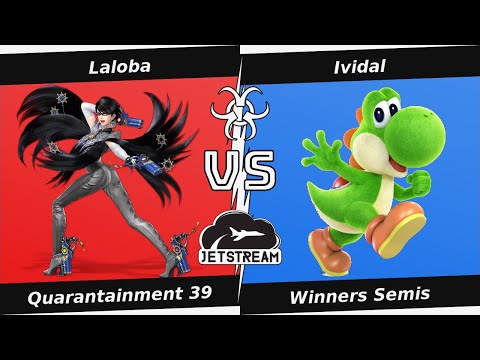 Quarantainment 39 Winners Semis - Laloba (Bayonetta) Vs. Ividal (Yoshi) Smash Ultimate - SSBU