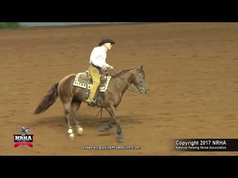 Spook Royale ridden by Rick Weaver  - 2017 NRHA Futurity (Open Futurity, First Go)