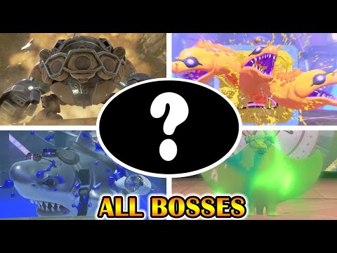 Splatoon 3 - All Bosses + Cutscenes