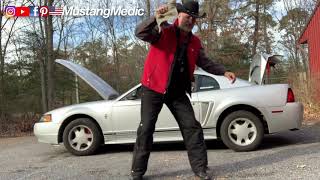 How to change my oil pressure sensor Day 14 Part 2 2000 Ford Mustang
