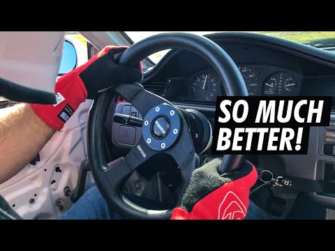 Momo Competition with Quick Release Install