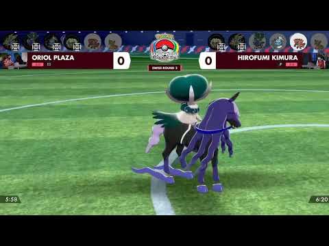 2022 Pokémon World Championship VGC Master Division Day 1 Round 3-1 Oriol Plaza vs Hirofumi Kimura