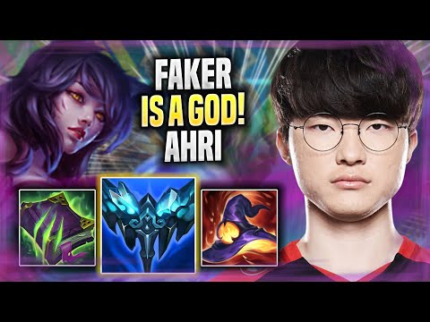 FAKER IS A GOD WITH AHRI! - T1 Faker Plays Ahri MID vs Talon! | Season 2022