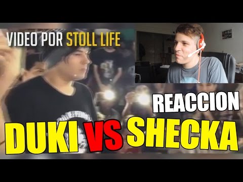 DUKI VS SHECKA | REACCION | Federico Mackay