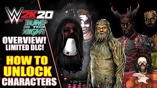 WWE 2K20 New DLC: Unlocking The Fiend & Other Characters! (Bump In The Night DLC Overview)