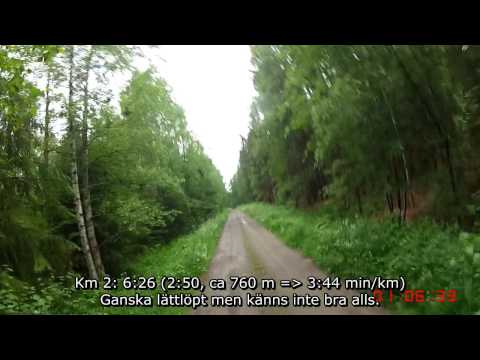Fjugestaloppet 2014 - 5 km (Löparperspektiv, kort)