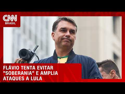 Flávio tenta evitar “soberania” e amplia ataques a Lula; entenda | CNN Agora