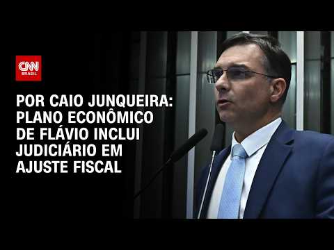 Plano econômico de Flávio Bolsonaro inclui Judiciário em ajuste fiscal | CNN PRIME TIME