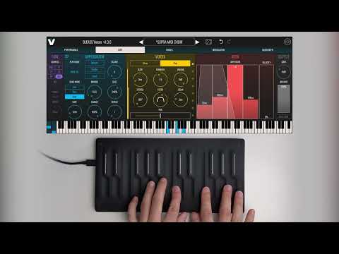 BLEASS Voices - MPE Demo (Roli Seaboard Block)