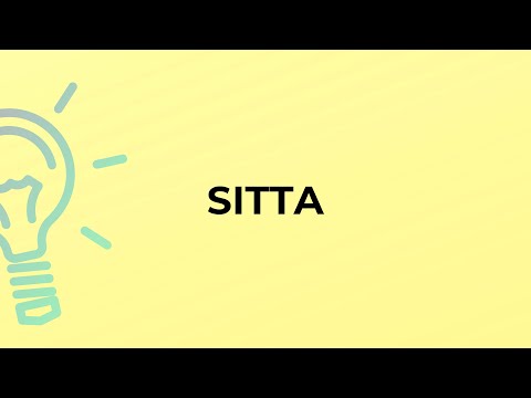 What is the meaning of the word SITTA?