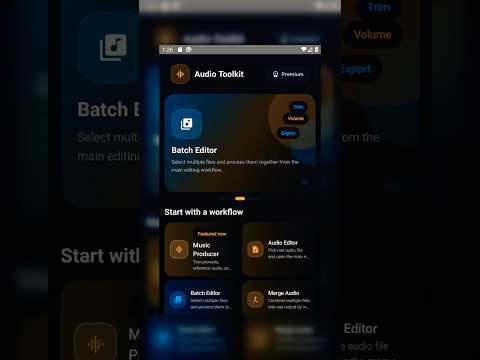 Audio Toolkit