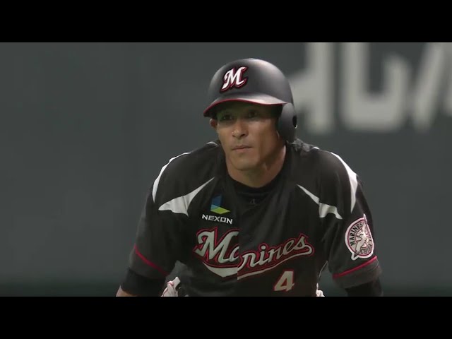 【7回表】マリーンズ・荻野貴 貴重な追加点となる2点タイムリー!! 2016/7/10 F-M