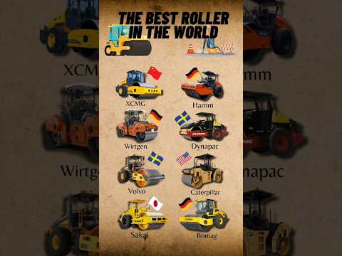 The Best Roller in The World | #shorts #road roller