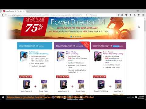 Save 75% off PowerDirector 14 without Using Any Coupon/Promo Code Video