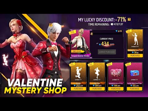 Valentine Special Mystery Shop Event l Next Mystery Shop Event l Free Fire New Event l Ff New Event