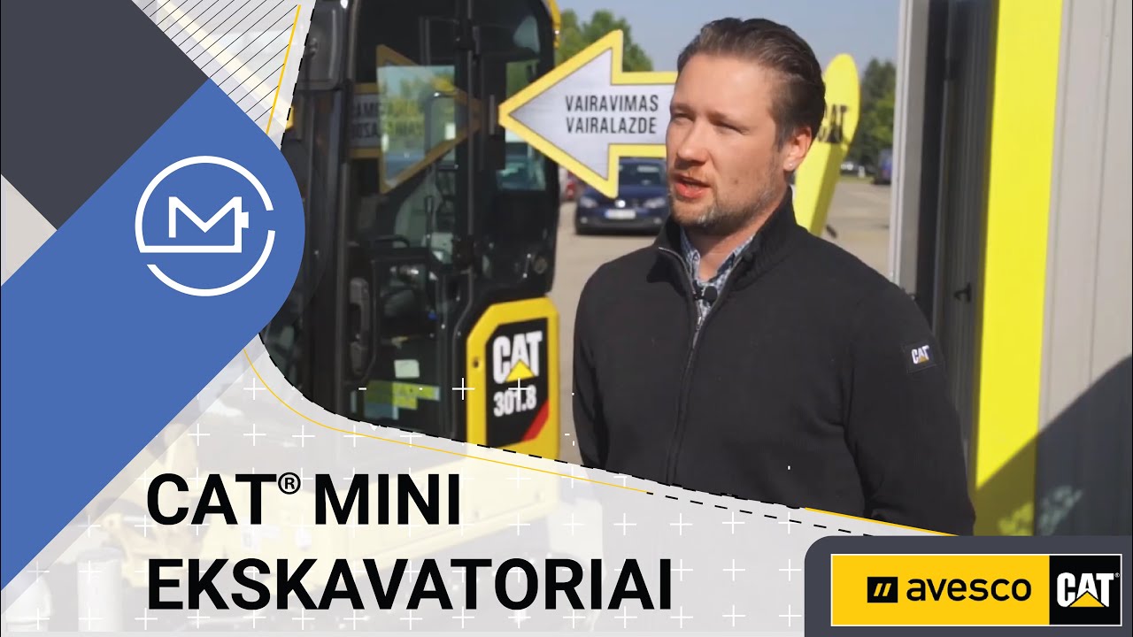 Avesco CAT - 2M1 - CAT ekskavatorius