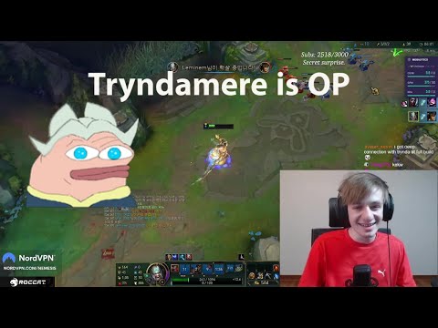 Drututt Predicts Exactly What Nemesis Will Do! Tryndamere Gameplay!!