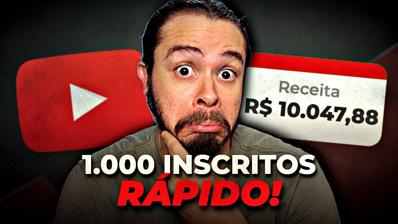 Como sair na VANTAGEM e ganhar 1.000 inscritos RÁPIDO