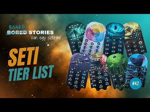 SETI idegen fajok tier list | Kik az univerzum legjobbjai?  #42 - Board Stories | The GiftForge Podcast