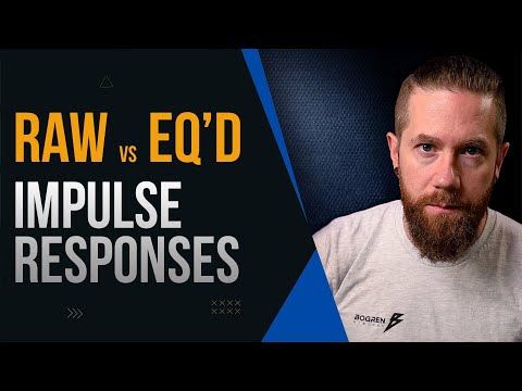 Impulse responses: RAW vs EQ'd captures