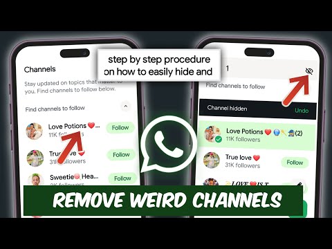 How to Hide and Remove WhatsApp Channel Suggestions | How to Remove Channels from WhatsApp 2025