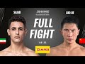 Full Fight L Sajad Venum Muay Thai Vs Luo Jie L ซาจ๊าด วีนั่มมวยไท