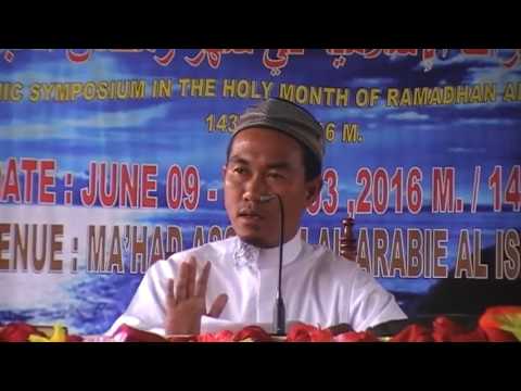 "Sarayaw-rayaw Piyapanjari sin ALLAHU TAALA" | Ustz. Sansibar Jamahali