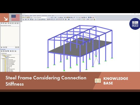 KB 001626 | Steel Frame Considering Connection Stiffness