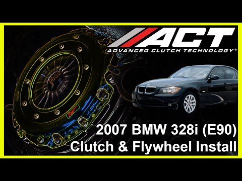 ACT Clutch Install: 2007 BMW 328i (E90) 3.0L L6