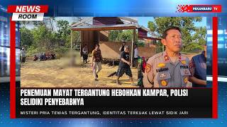 Mayat Pria Tergantung Di Kampar, Polisi Bongkar Identitas Korban