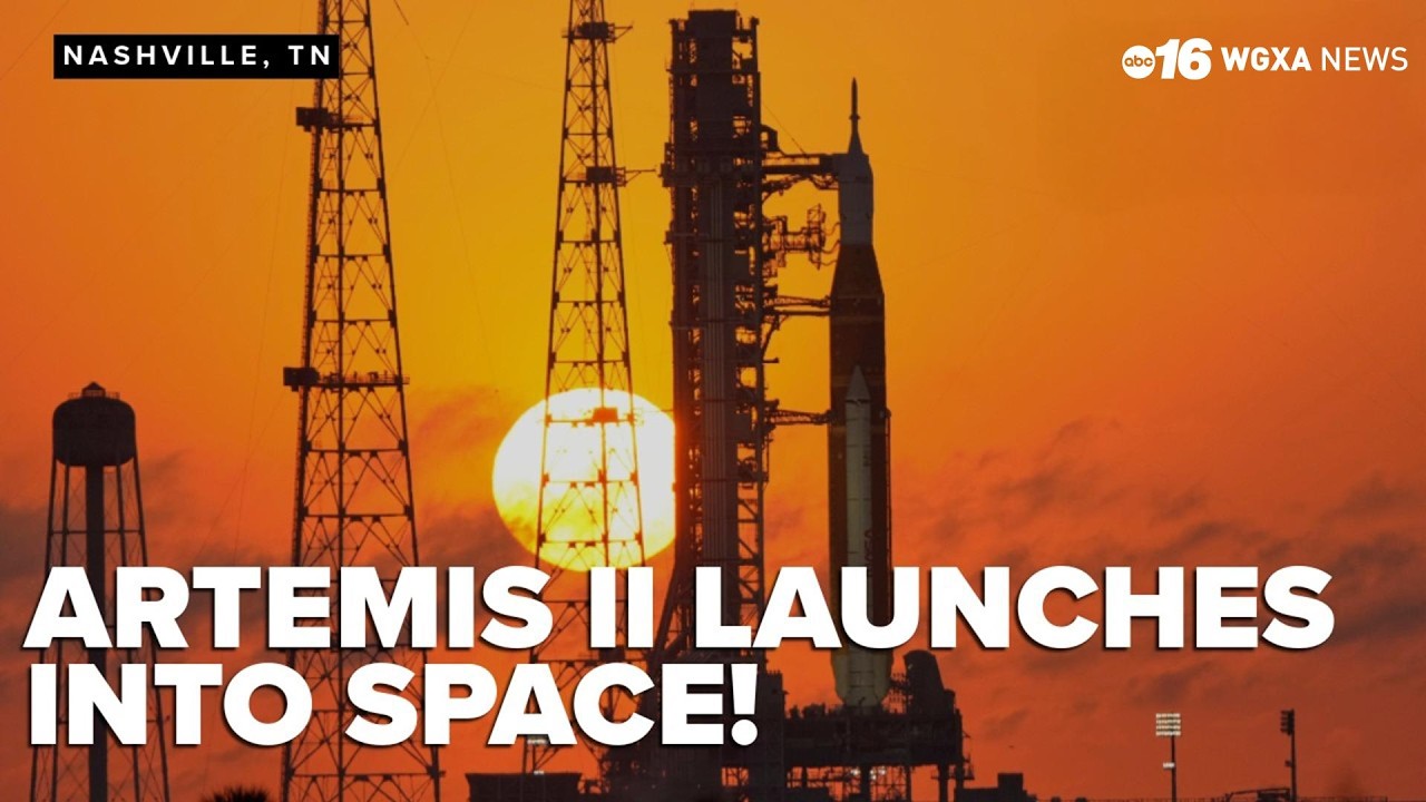 FULL LIVE LAUNCH  Artemis II launches into space!
