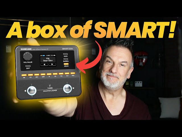 Vídeo relacionado con SONICAKE Procesador de Múltiples Efectos para Guitarra/Bajo, 130+ Efectos, Soporte NAM/IR, Looper, Afinador/Metrónomo Integrado, Salida Estéreo Smart Box QME-20