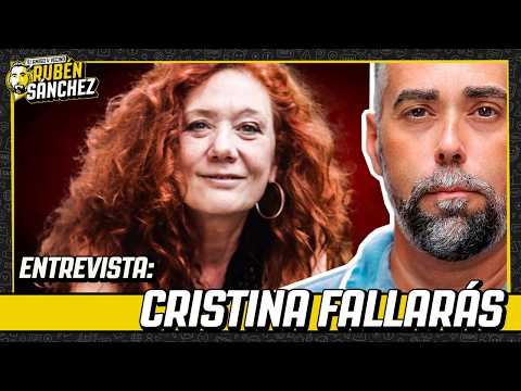 Entrevisto a CRISTINA FALLARÁS: "TENGO QUE IR ESCOLTADA, han considerado que el riesgo es alto"