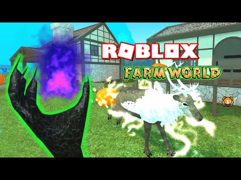 ROBLOX FARM WORLD HALLOWEEN Update! Scarecrows, Pumpkins and SPOOKY Stuff!