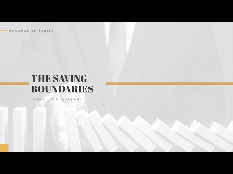 Boundaries Series - The Saving Boundaries