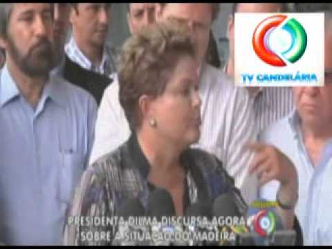 Em RO Dilma defende UHEs e ajuda desabrigados - Gente de Opinião