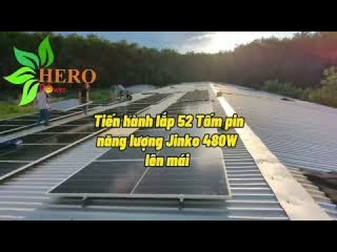 Heropower Thi công bàn giao hệ thống ĐMT 25KW tại Đồng Nai tiết giảm gần 10 triệu tiền điện