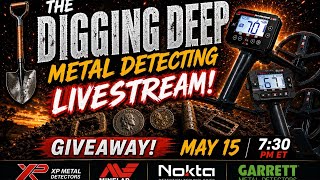 The Digging Deep Metal Detecting Talk Livestream