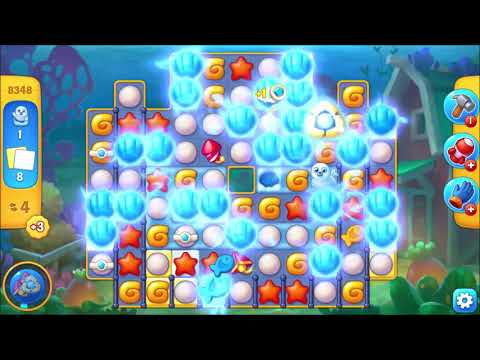 Fishdom Level 8348 walkthrough #fishdom #gaming