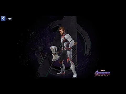 Marvel Future Fight - Thor Tier 3 Team Suit ABX no restriction day