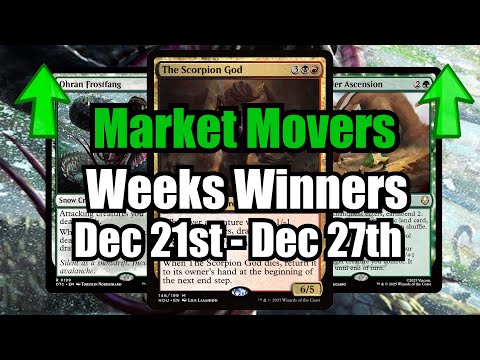 MTG-Kartenbewegungen der Woche! 21. Dez. - 27. Dez. | Commander- und Standard-Karten, die diese W...